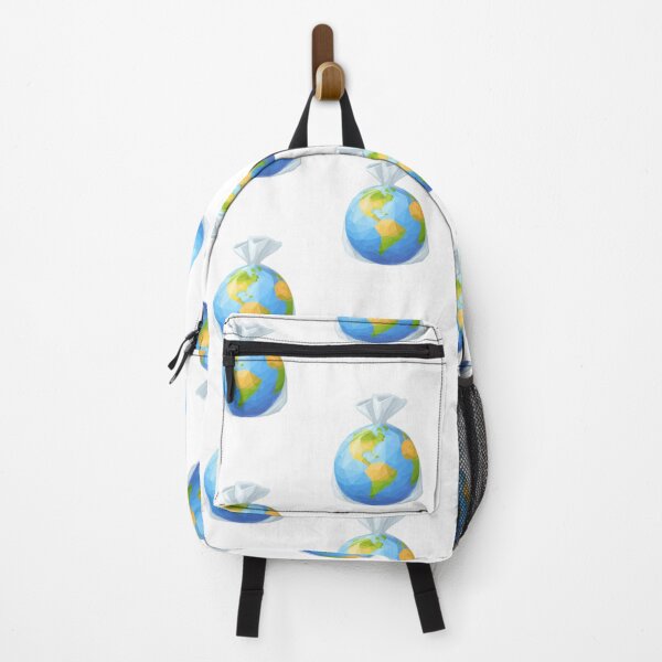 Item preview, Earth in Plastic Bag – Environmental Pollution Concept Art designed and sold by olenapetol.
