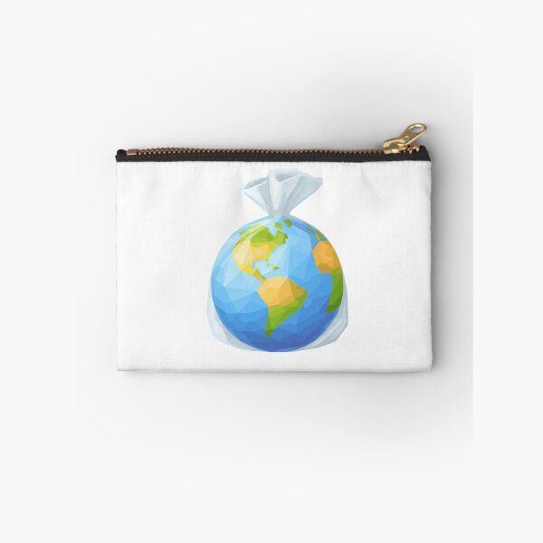 Item preview, Earth in Plastic Bag – Environmental Pollution Concept Art designed and sold by olenapetol.