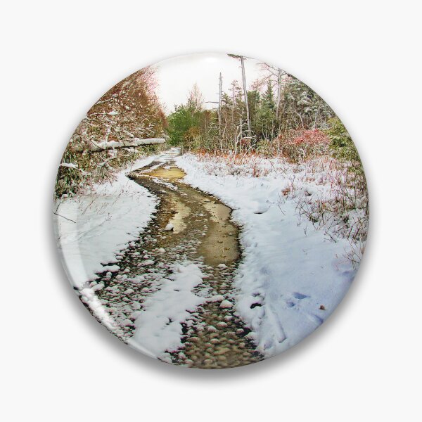 Item preview, Back Road Through a Thicket, Winter, Pocono Mountains, Pennsylvania designed and sold by AMacGPhilly.