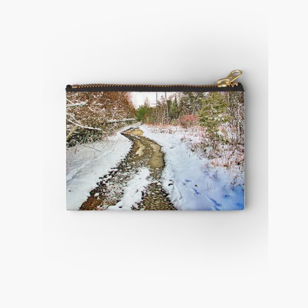 Item preview, Back Road Through a Thicket, Winter, Pocono Mountains, Pennsylvania designed and sold by AMacGPhilly.