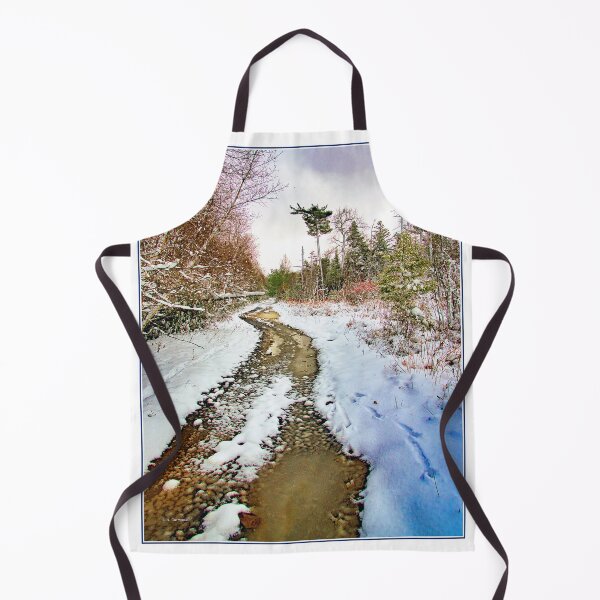Item preview, Back Road Through a Thicket, Winter, Pocono Mountains, Pennsylvania designed and sold by AMacGPhilly.