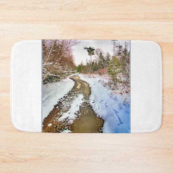 Item preview, Back Road Through a Thicket, Winter, Pocono Mountains, Pennsylvania designed and sold by AMacGPhilly.