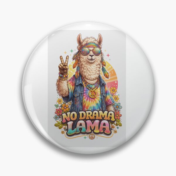 Item preview, No drama lama designed and sold by CraftHubStudio.