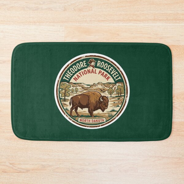 Item preview, Theodore Roosevelt National Park - North Dakota designed and sold by GoodOldVintage.
