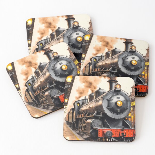 Item preview, Industrial Locomotive Style – Minimalist Vintage Design designed and sold by semenol.