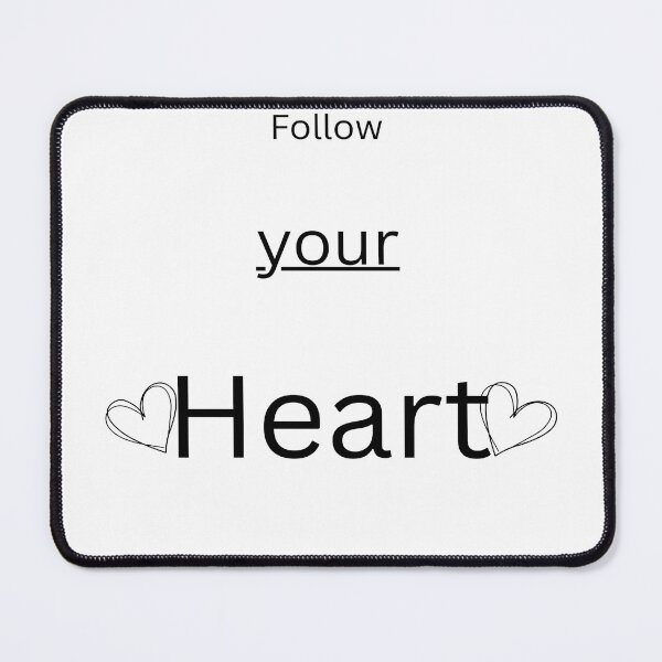 Item preview, Follow Your Heart – Minimal Love Typography Wall Art (Set of 3 Collection) designed and sold by sabahn.