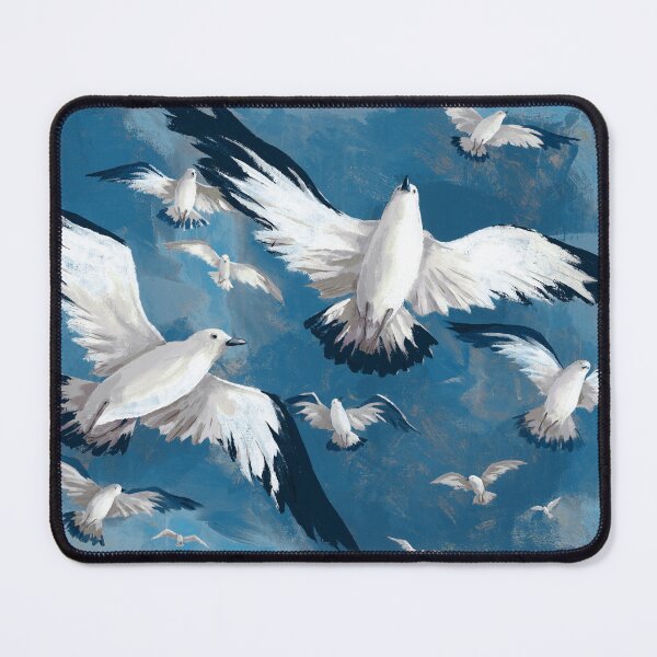 Item preview, Flock of Seagulls in Flight designed and sold by Steve Haskamp.