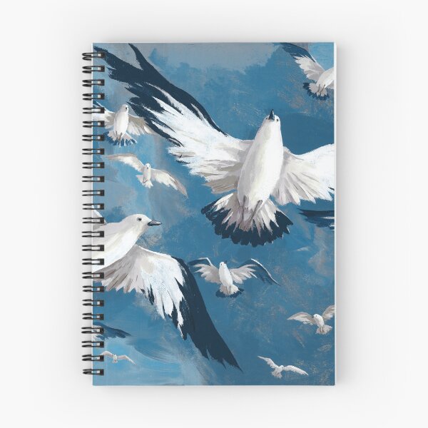 Item preview, Flock of Seagulls in Flight designed and sold by Steve Haskamp.