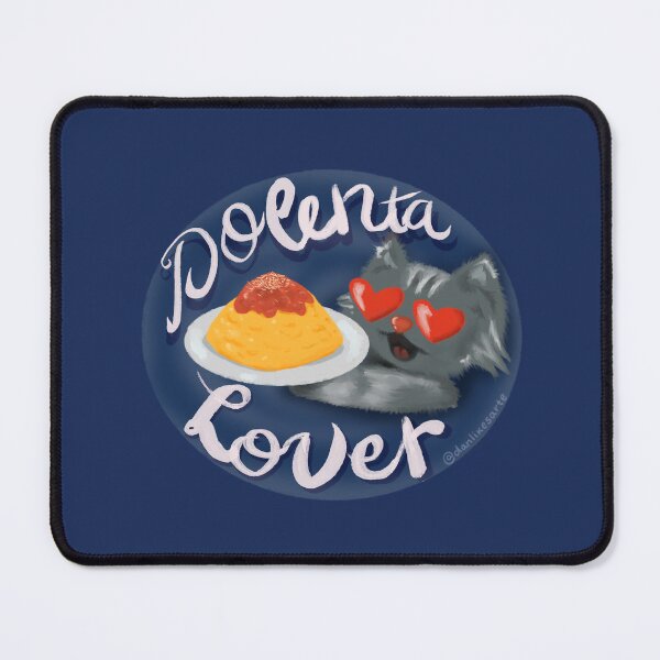 Item preview, Polenta Lover Love Cat designed and sold by danlikesarte.