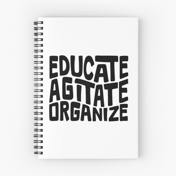 Item preview, Educate Agitate Organize Word Art designed and sold by Unhinged Heather.