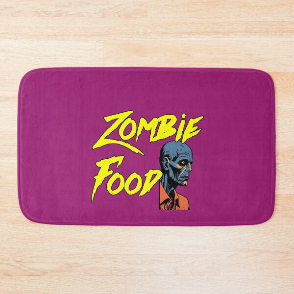 Item preview, Terrifying Zombie Face Zombie Food Funny Horror Design Gift for Zombie Fans designed and sold by AstronautMerch.