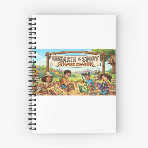 Item preview, Unearth a Story | Explorer People Summer Reading Adventure designed and sold by Wear Sculpt.