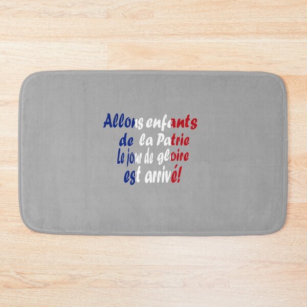 Item preview, France excerpt from the national anthem with flag motifs designed and sold by JR78.