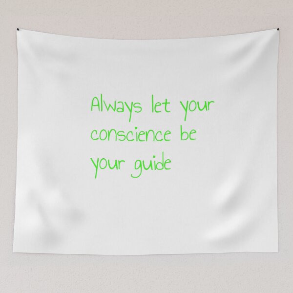 Item preview, Always let your conscience be your guide designed and sold by keisthard.
