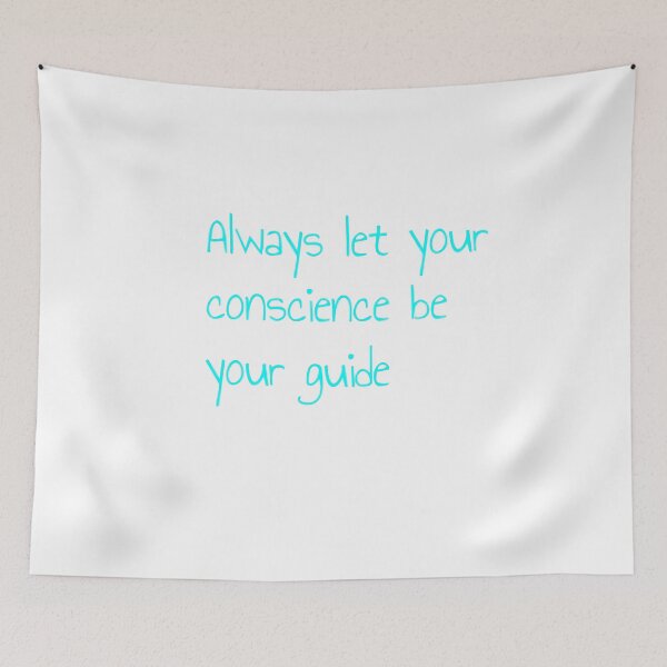 Item preview, Always let your conscience be your guide designed and sold by keisthard.