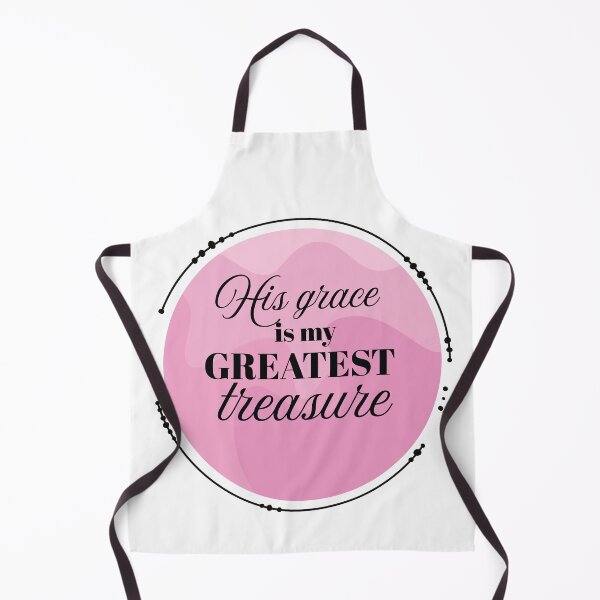 Item preview, His grace is my greatest treasure - Aesthetic Pink Circle designed and sold by JenCreativa.