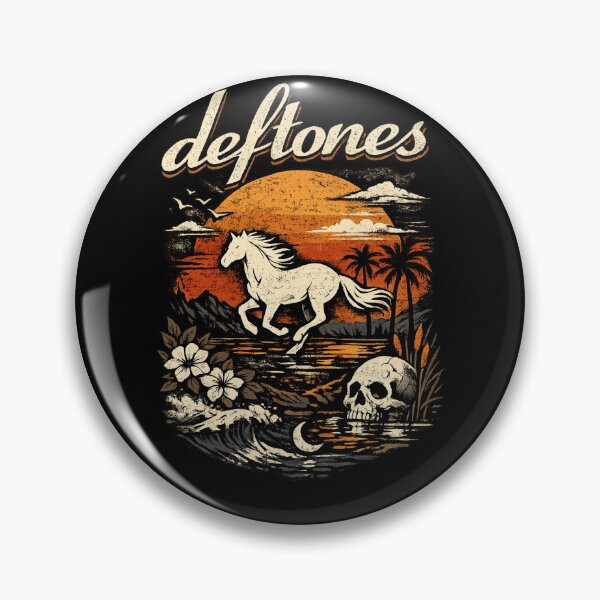 Item preview, Deftones Limited Retro Rock Aesthetic T-Shirt designed and sold by F. Storm.