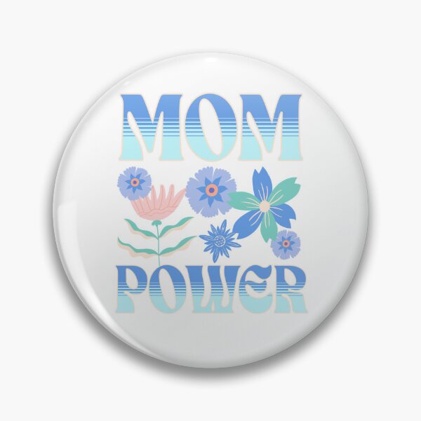 Item preview, Mom power - flower power designed and sold by BritishDelights.