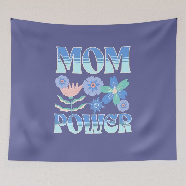 Item preview, Mom power - flower power designed and sold by BritishDelights.