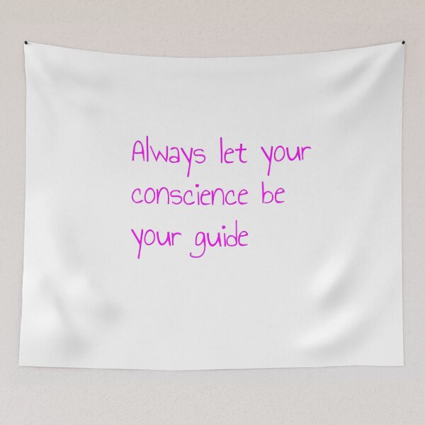 Item preview, Always let your conscience be your guide designed and sold by keisthard.