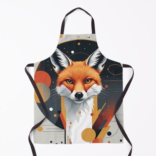 Item preview, Fox geometric abstraction designed and sold by LioTou.