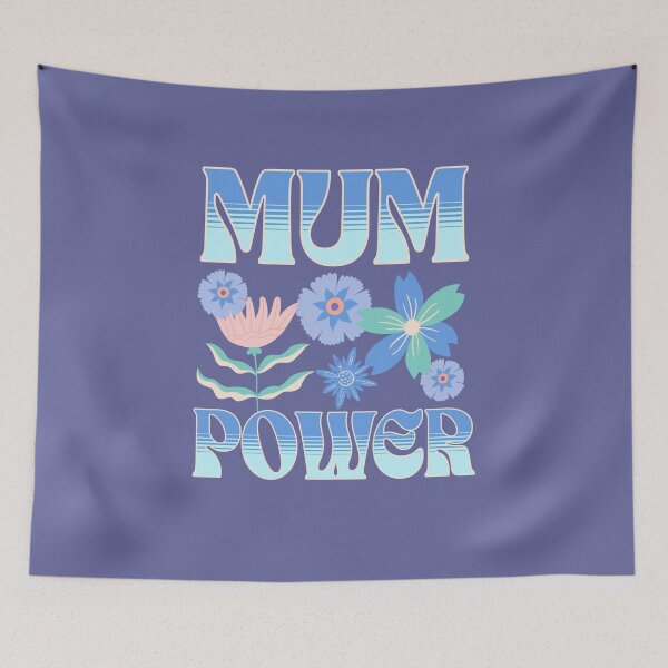 Item preview, Mum power - flower power designed and sold by BritishDelights.