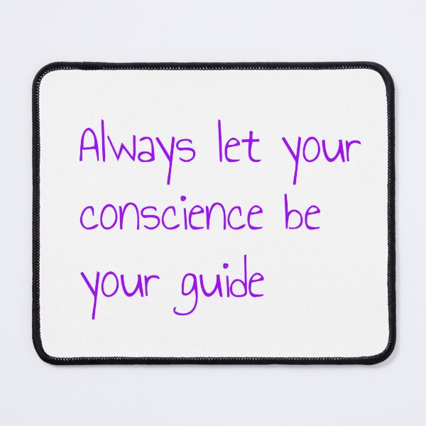 Item preview, Always let your conscience be your guide designed and sold by keisthard.