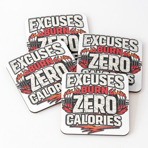 Item preview, Excuses Burn Zero Calories designed and sold by Old Man Athletics.