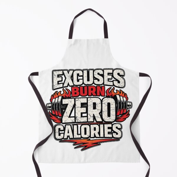 Item preview, Excuses Burn Zero Calories designed and sold by Old Man Athletics.
