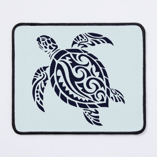 Item preview, Tribal Sea Turtle Illustration – Polynesian Style Ocean Animal Art designed and sold by ArcticFoxStudio.