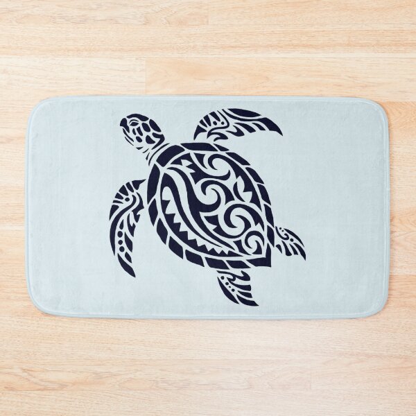 Item preview, Tribal Sea Turtle Illustration – Polynesian Style Ocean Animal Art designed and sold by ArcticFoxStudio.