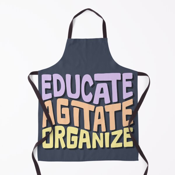 Item preview, Educate Agitate Organize Word Art designed and sold by Unhinged Heather.