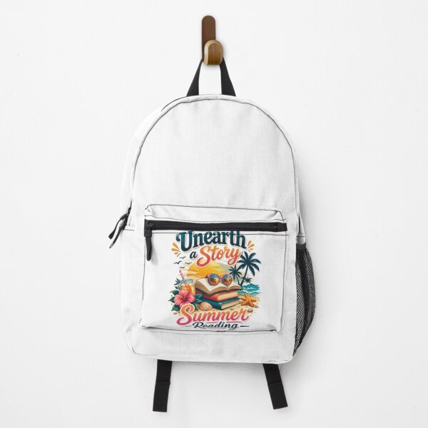 Item preview, Unearth a Story Summer Reading – Retro Beach Book Lover Design designed and sold by Wear Sculpt.