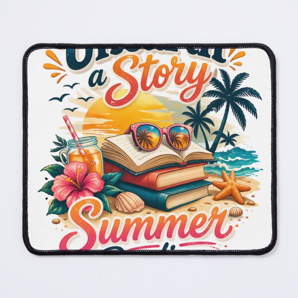 Item preview, Unearth a Story Summer Reading – Retro Beach Book Lover Design designed and sold by Wear Sculpt.