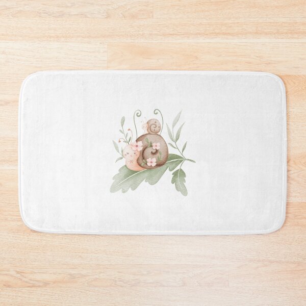 Item preview, Watercolor Mom and Baby Snail - Adorable Spring Vibe designed and sold by FuzionRaptor.