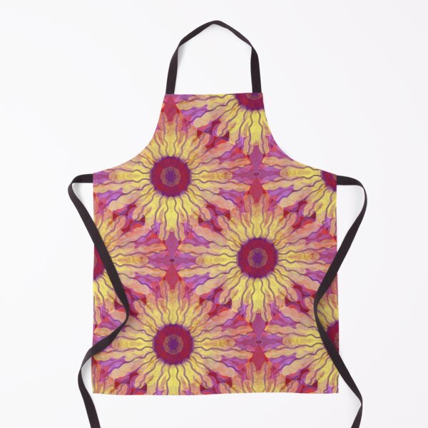 Item preview, Tie Dye Yellow Bloom Psychedelic Design  designed and sold by AnimaliaStar.