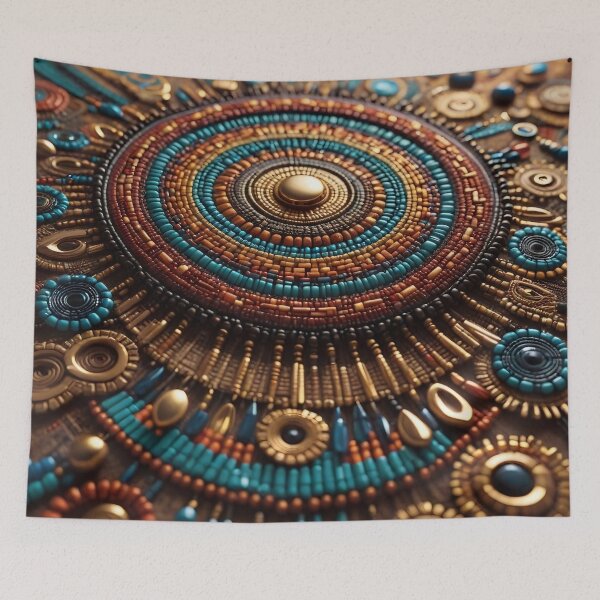 Item preview, Boho Concentric Circles designed and sold by Serene Strokes Art.