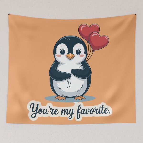 Item preview, penguin - you are my favorite designed and sold by 123ks.