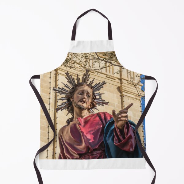 Item preview, Statue Of Jesus Christ In Religious Procession With Radiant Halo Against Church Facade designed and sold by Nmallia.