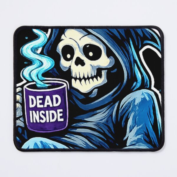 Item preview, Dead Inside Ice Reaper – Frozen Skeleton Design designed and sold by MariDonna.