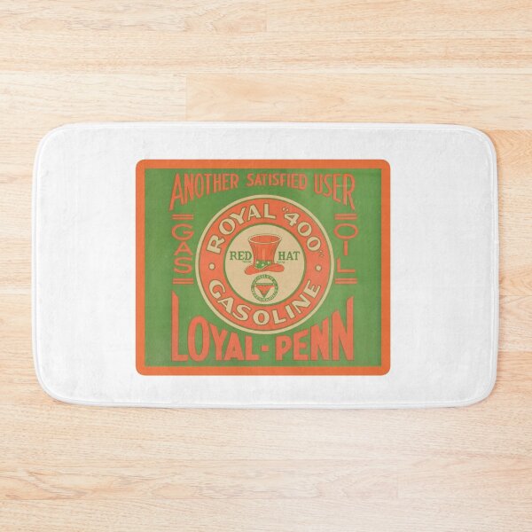 Item preview, Vintage Red Hat Royal 400 Gasoline designed and sold by QuayTradingCo.