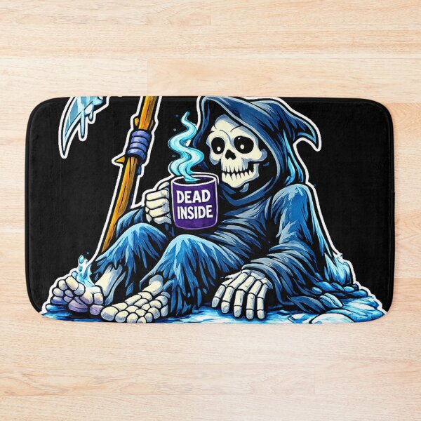 Item preview, Dead Inside Ice Reaper – Frozen Skeleton Design designed and sold by MariDonna.