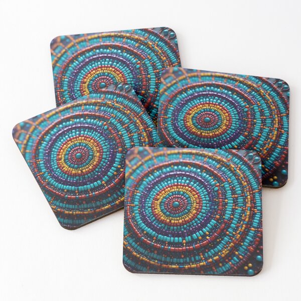 Item preview, Hypnotic Beadwork Vortex designed and sold by Serene Strokes Art.
