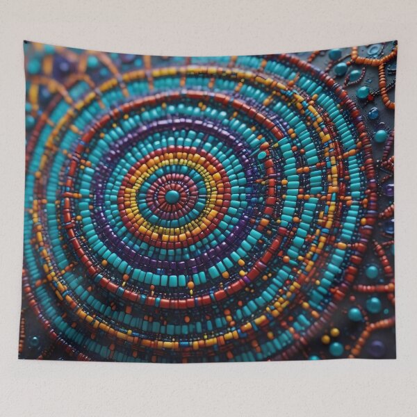 Item preview, Hypnotic Beadwork Vortex designed and sold by Serene Strokes Art.