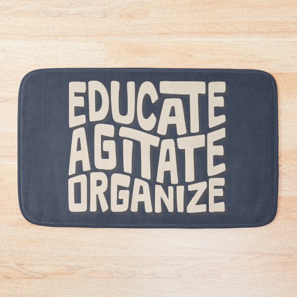 Item preview, Educate Agitate Organize Word Art designed and sold by Unhinged Heather.