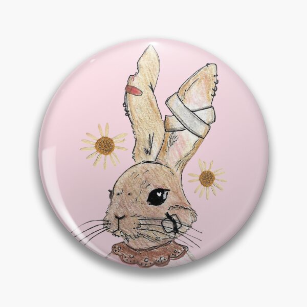 Item preview,  Wounded Bunny Illustration - Cute Rabbit  designed and sold by danlikesarte.