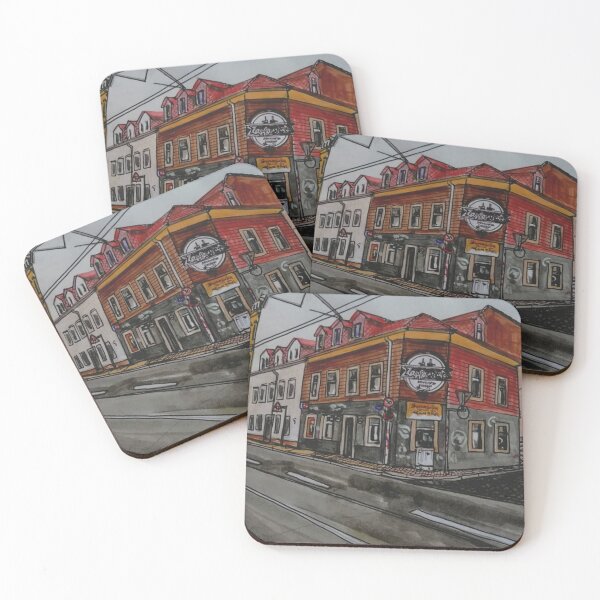 Item preview, Dresden Neustadt Zapfanstalt 01099 Illustration – Ink and Watercolor Urban Sketch designed and sold by UMA Urban Sketch.
