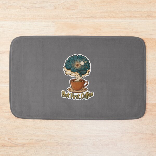 Item preview, But First Coffee Brain T-Shirt | Funny Coffee Lover | Caffeine Addict Gift designed and sold by Clintora.