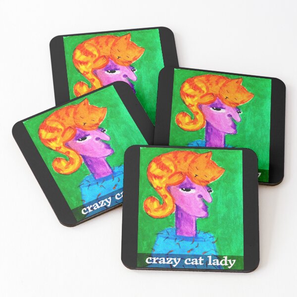Item preview, Crazy Cat Lady designed and sold by True Poison.