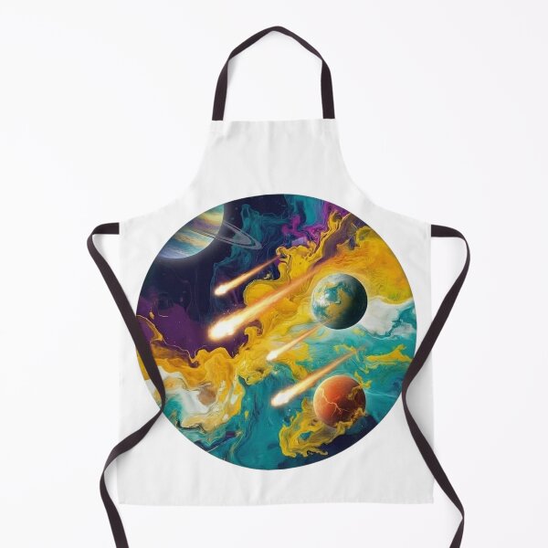 Item preview, Cosmic Chaos – Stellar Flow T-Shirt designed and sold by MerchlyMike.